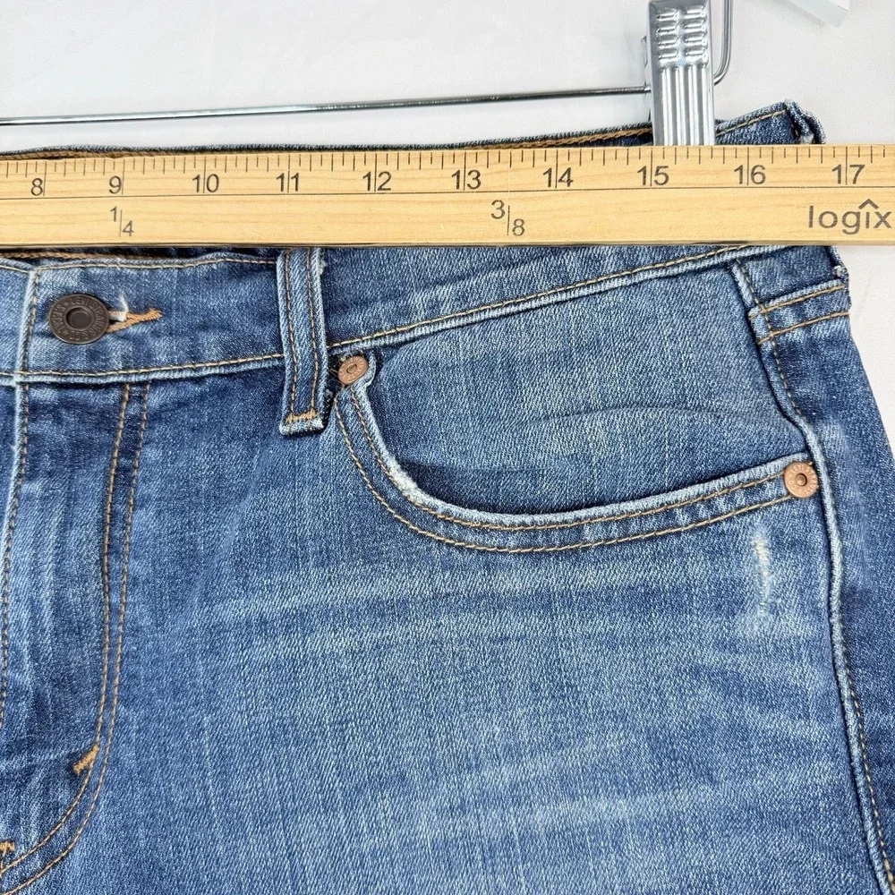 Levis 515 Bootcut Jeans Women's 12 M High Rise Stretch Medium Wash Denim 33x31.5